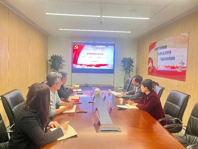 中國有研黨委書記、董事長趙曉晨調(diào)研混合所有制企業(yè)黨建工作