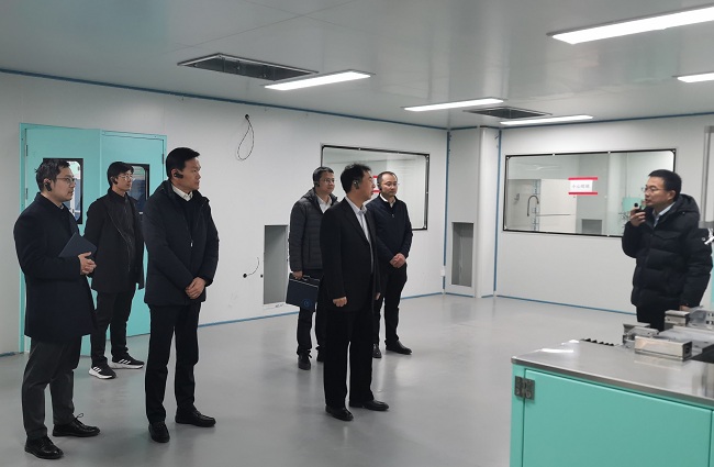 中國(guó)有研黨委書(shū)記、董事長(zhǎng)趙曉晨一行到國(guó)聯(lián)研究院調(diào)研