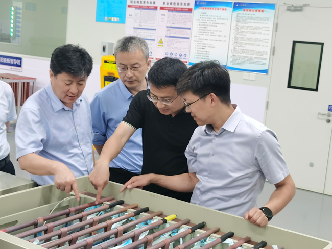 中國(guó)有研副總經(jīng)理李志輝到山東德州基地專(zhuān)題調(diào)研