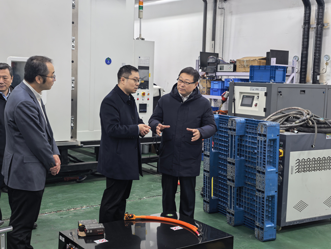 中國(guó)有研總經(jīng)理、黨委副書(shū)記艾磊到國(guó)聯(lián)研究院調(diào)研工作