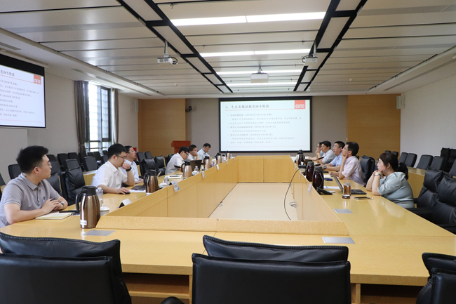 中國有研黨委副書記、總經(jīng)理艾磊和總會計師齊書勇一行調(diào)研國合通測