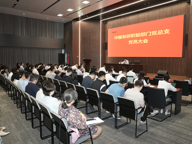 職能部門黨總支開展“強(qiáng)作風(fēng)、樹新風(fēng)，授旗出征建新功”主題黨日活動