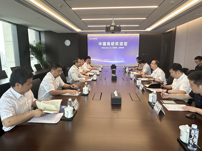 中汽中心黨委委員、副總經(jīng)理李洧一行到訪中國(guó)有研