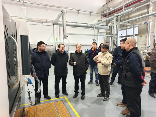 中國有研副總經(jīng)理毛昌輝帶隊開展歲末年初安全檢查